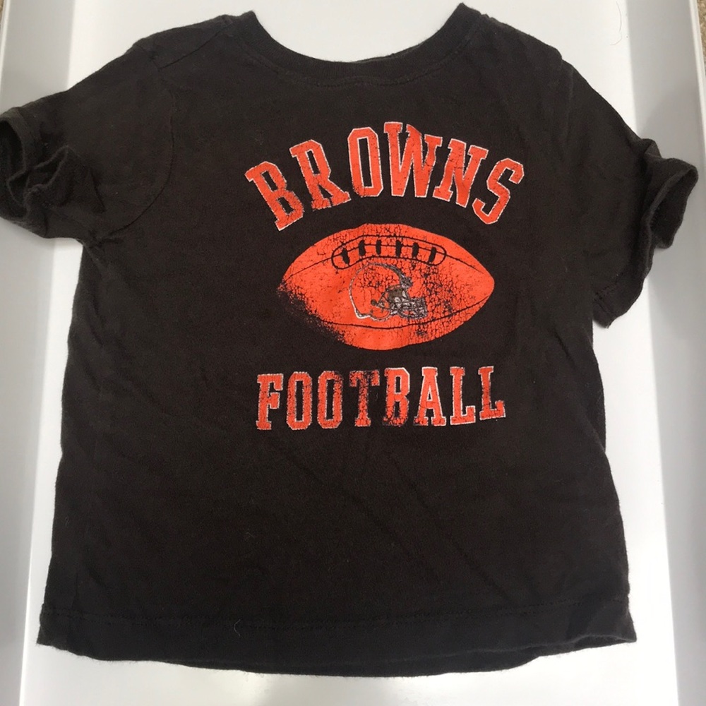 Cleveland Browns vintage-style tee (18-24M) 🏈
